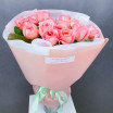 Букет розовых роз (50см) 3